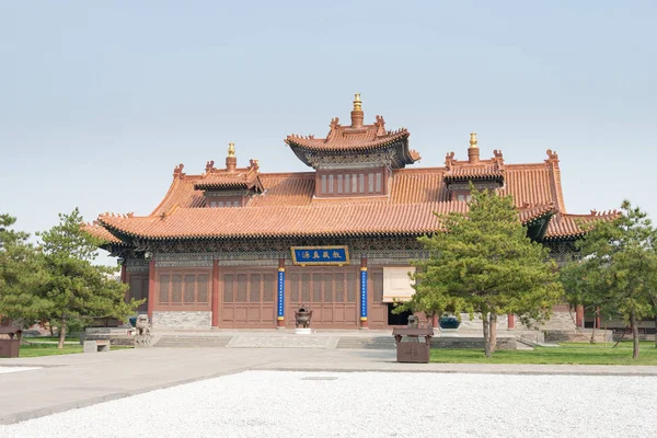 SHANXI, CHINE - 21 septembre 2015 : Temple Fahua. un site historique célèbre à Datog, Shanxi, Chine . — Photo