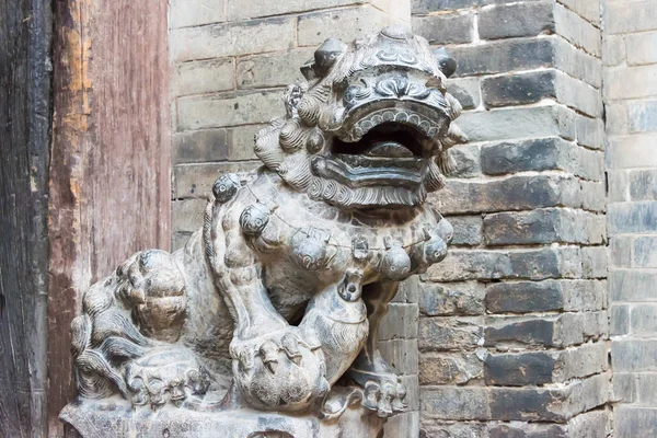 Shanxi, china - sept 05 2015: wang family hof. eine berühmte historische Stätte in lingshi, jinzhong, shanxi, china. — Stockfoto