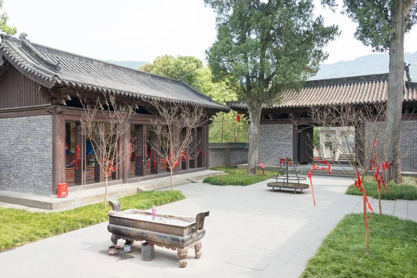 Sichuan, china - 28. März 2015: Konfuzius-Tempel der antiken Stadt Zhaohua. eine berühmte historische Stätte in Guangyuan, Sichuan, China. — Stockfoto