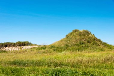 İç Moğolistan, Çin - 10 Ağustos 2015: Site, Xanadu (dünya mirası sit alanı). ünlü tarihi bir site Zhenglan afiş, Xilin Gol, Inner Mongolia, China.