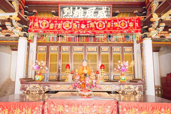 FUJIAN, CHINA - 31 de diciembre de 2015: El Templo Yanping Wang. un sitio histórico famoso en Quanzhou, Fujian, China . — Foto de Stock