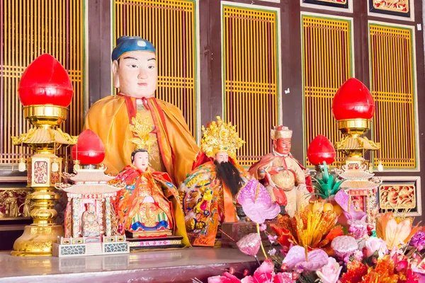 FUJIAN, CHINA - 31 de diciembre de 2015: El Templo Yanping Wang. un sitio histórico famoso en Quanzhou, Fujian, China . —  Fotos de Stock