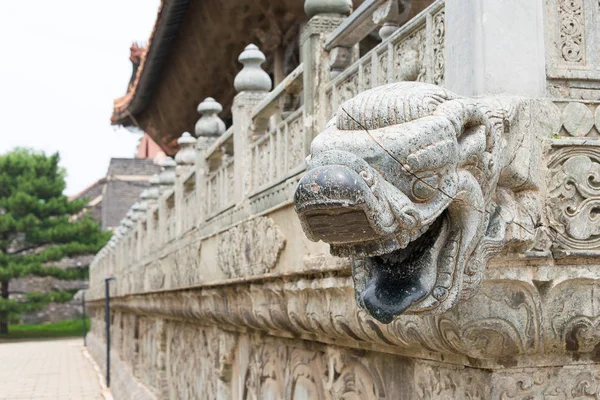 Liaoning, Čína - 31. července 2015: Zhaoling hrobka Dynasty(Unesco World Heritage site) Čching. slavné historické místo v Shenyang, Liaoning, Čína. — Stock fotografie