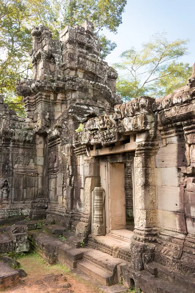 Siem reap, Kambodscha - 30.11.2016: banteay kdei in angkor. eine berühmte historische Stätte (UNESCO-Weltkulturerbe) in angkor, siem reap, Kambodscha. — Stockfoto