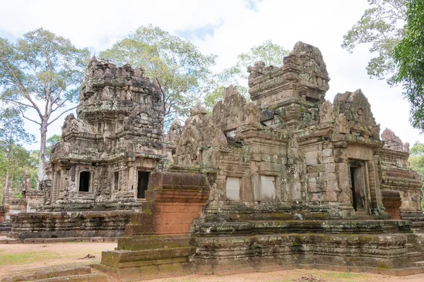 Siem Reap, Kamboçya - 30 Kasım 2016: Chau Say Tevoda Angkor içinde. bir ünlü Ören (Unesco Dünya Mirası) Angkor, Siem Reap, Kamboçya.