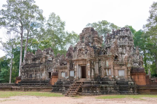 Siem Reap, Camboja - 30 de novembro de 2016: Chau Say Tevoda in Angkor. um local histórico famoso (Património Mundial da UNESCO) em Angkor, Siem Reap, Camboja . — Fotografia de Stock