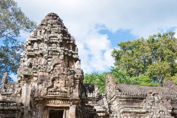Siem Reap, Cambodia - Nov 30 2016: Thommanon templet i Angkor. en berömd historisk plats (Unesco världsarv) i Angkor, Siem Reap, Kambodja. — Stockfoto