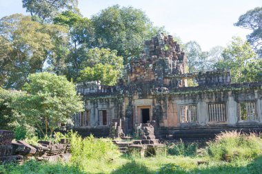 Siem Reap, Kamboçya - 08 Aralık 2016: Khleang Angkor Thom içinde. bir ünlü Ören (Unesco Dünya Mirası) Angkor, Siem Reap, Kamboçya.