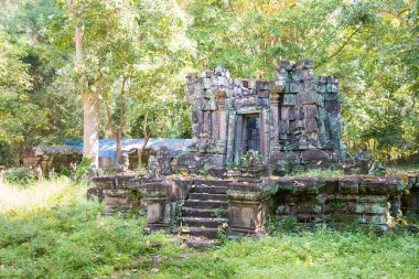 Siem Reap, Kamboçya - 08 Aralık 2016: Khleang Angkor Thom içinde. bir ünlü Ören (Unesco Dünya Mirası) Angkor, Siem Reap, Kamboçya.
