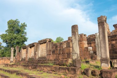 Siem Reap, Kamboçya - 11 Aralık 2016: Pre Rup Angkor içinde. bir ünlü Ören (Unesco Dünya Mirası) Angkor, Siem Reap, Kamboçya.