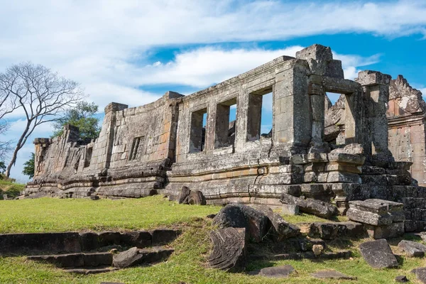 Preah Vihear, Kamboçya - 03 Aralık 2016: Preah Vihear Tapınağı. Preah Vihear Kamboçya yılında ünlü tarihi sitesi (Unesco Dünya Mirası).
