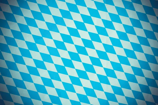 Bavarian diamond flag, blurred effect — Stock Photo, Image