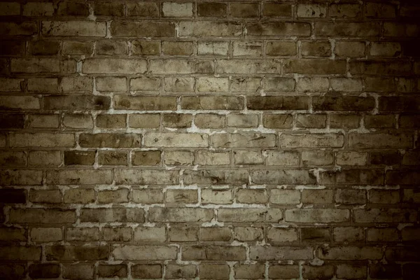 Eski taş duvar arka plan olarak tuğla. — Stok fotoğraf