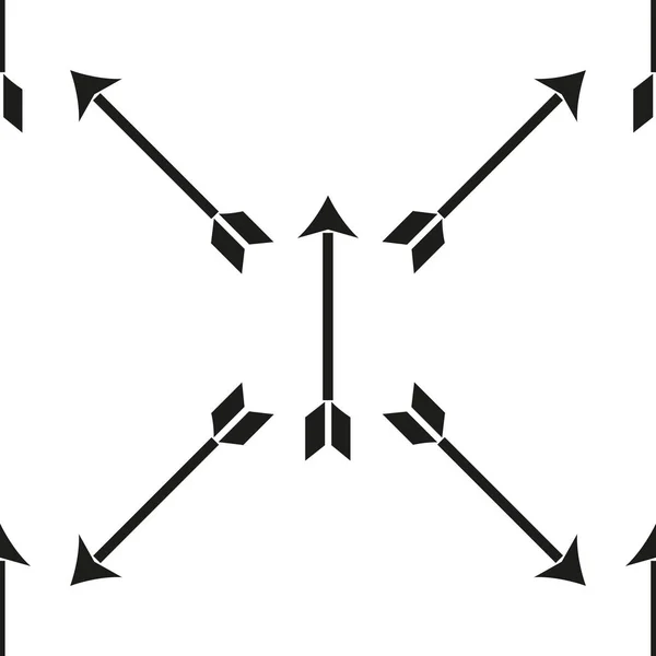 Padrão de seta sem costura abstrato — Vetor de Stock