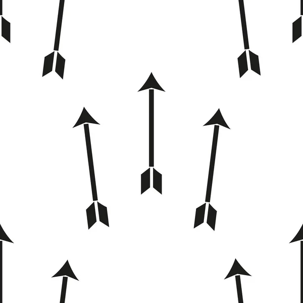 抽象的なシームレスな矢印パターン — ストックベクタ