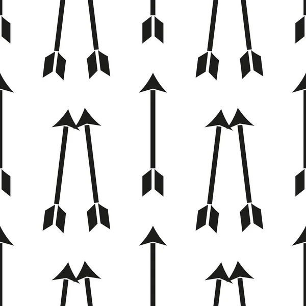 抽象的なシームレスな矢印パターン — ストックベクタ