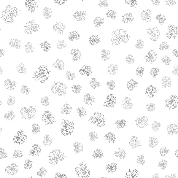 Noktalı eğri soyut desen