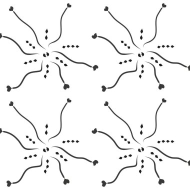 Sorunsuz, soyut modern desen
