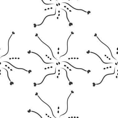 Sorunsuz, soyut modern desen