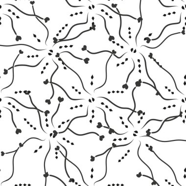 Sorunsuz, soyut modern desen