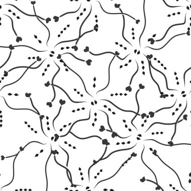 Sorunsuz, soyut modern desen