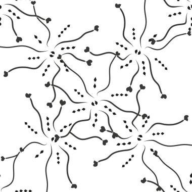 Sorunsuz, soyut modern desen