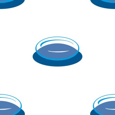 Su damlaları kesintisiz dekor desen olarak