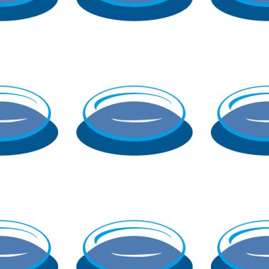 Su damlaları kesintisiz dekor desen olarak