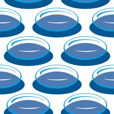 Su damlaları kesintisiz dekor desen olarak