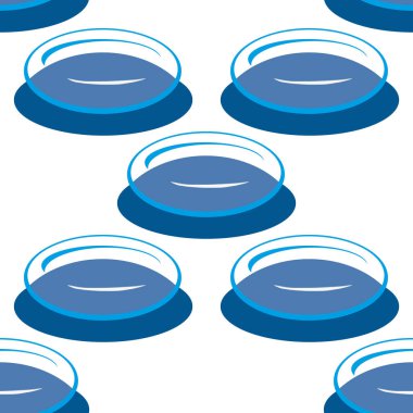 Su damlaları kesintisiz dekor desen olarak