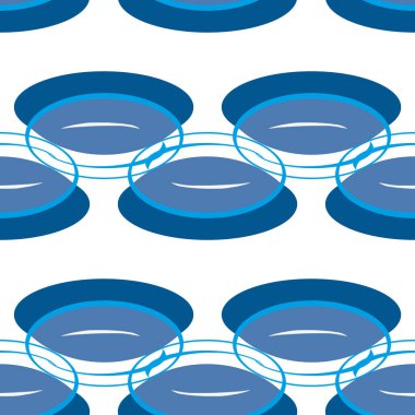 Su damlaları kesintisiz dekor desen olarak