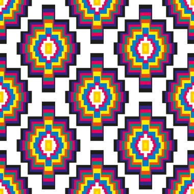 Özbek textil desen, Dikişsiz desen desen olarak soyut