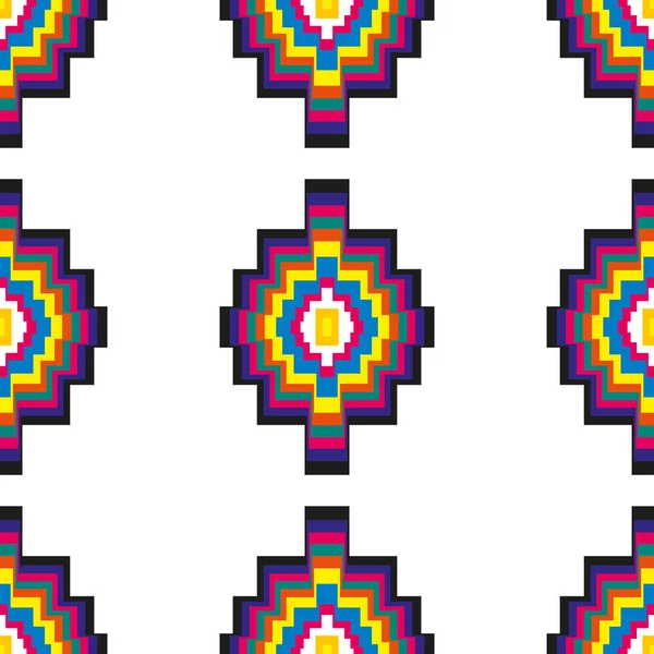 Ουζμπεκιστάν textil μοτίβο, αφηρημένο, ως μοτίβο χωρίς ραφή πρότυπο — Διανυσματικό Αρχείο