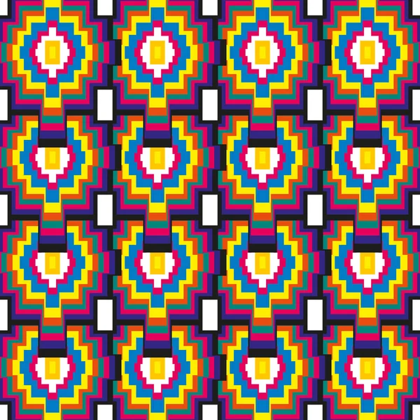 Özbek textil desen, Dikişsiz desen desen olarak soyut