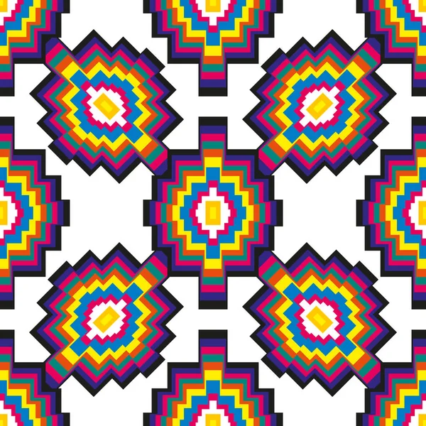 Özbek textil desen, Dikişsiz desen desen olarak soyut