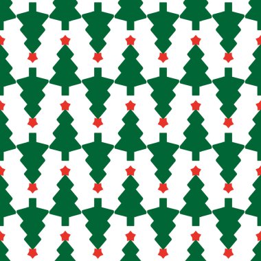 Yeşil çam ağacı ile Kızılyıldız 