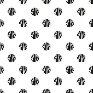 Soyut kesintisiz daire, çizgili desen