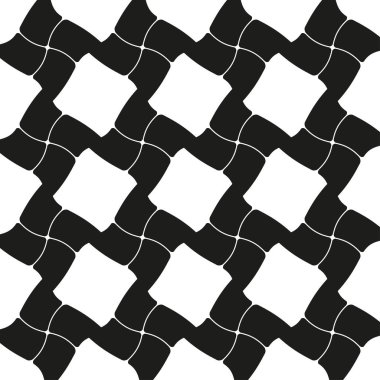 Soyut kare şekli seamless modeli olarak