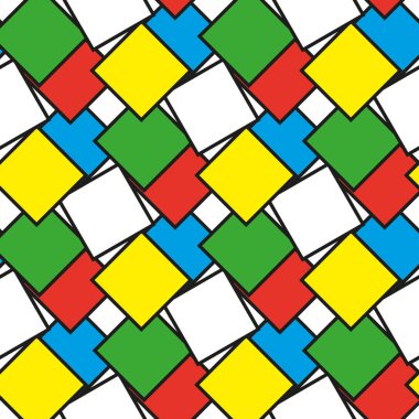 Renkli kareler seamless modeli olarak