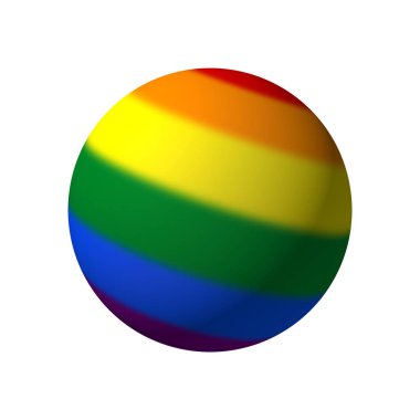 Lgbtq küresi grafiksel olarak izole edilmiş
