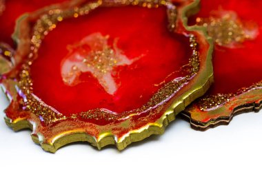 Orijinal epoksi reçine sanatı