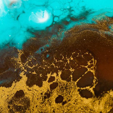 Orijinal epoksi reçine sanatının bir parçası.