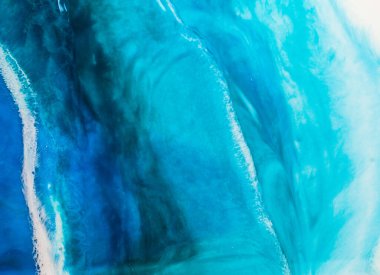 Orijinal epoksi reçine sanatının bir parçası.