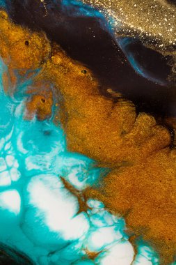 Orijinal epoksi reçine sanatının bir parçası.