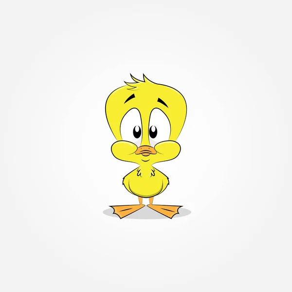 Cute cartoon duck Royalty Free Stock Vectors