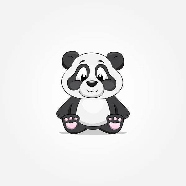 Roztomilý kreslený panda Royalty Free Stock Vektory