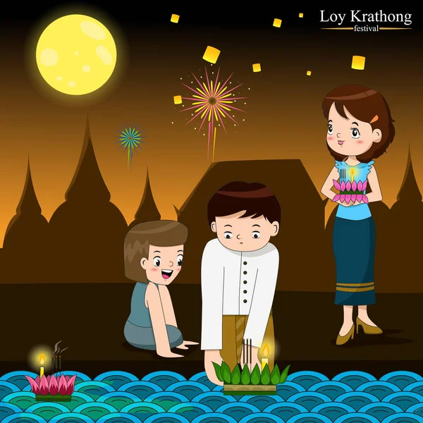Tayland Loy Krathong Festivali