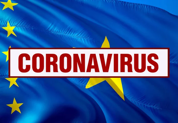 Inscripción Coronavirus Covid Fondo Bandera Congo Organización Mundial Salud Oms —  Fotos de Stock