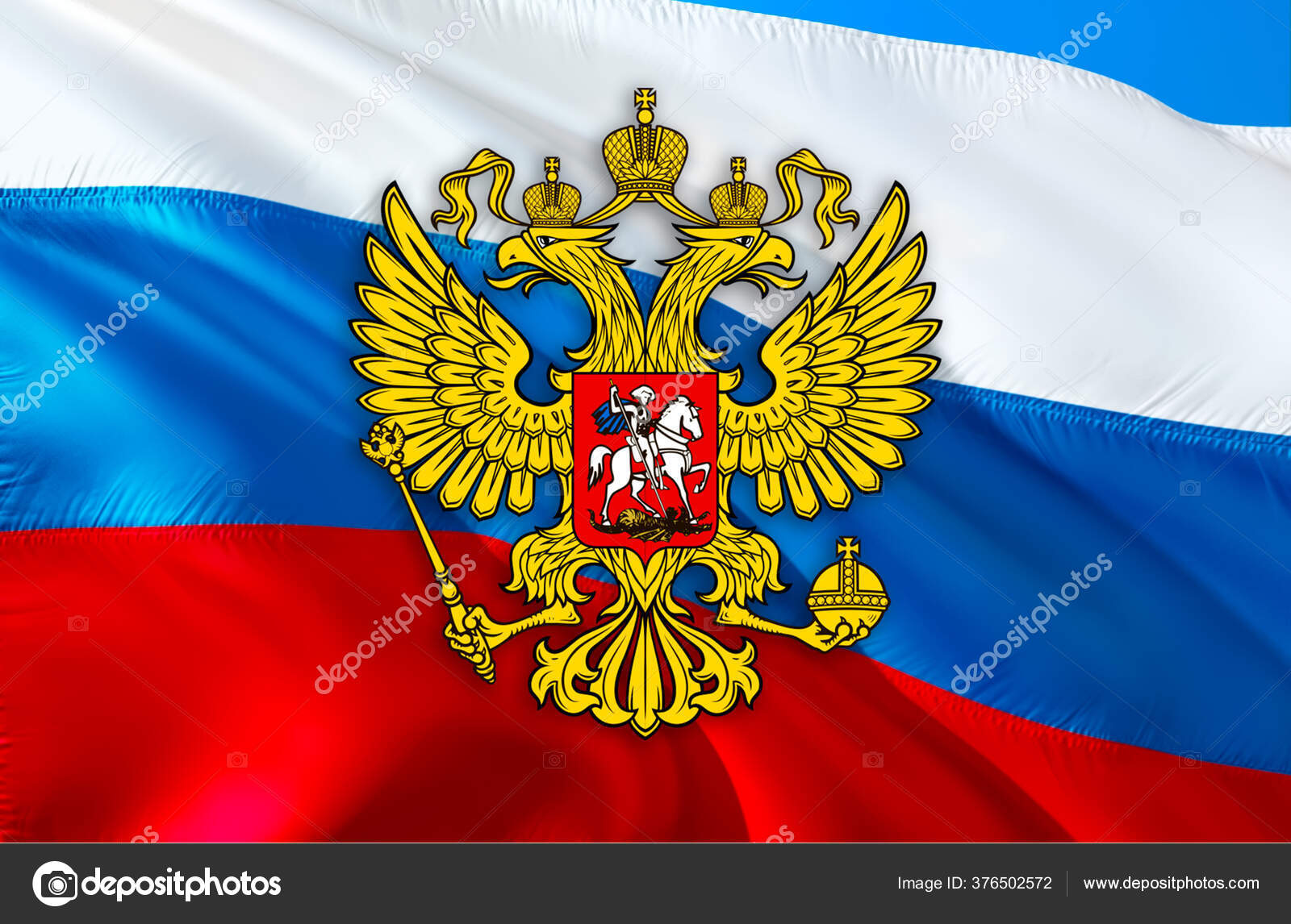 Bandeira de mesa da Federação Russa - Stockphoto #11126734