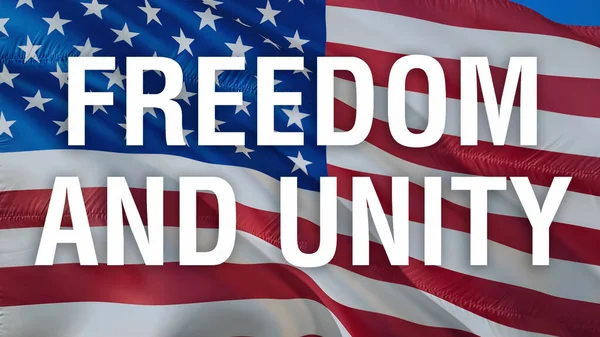미국의 자유와 통일성에 모양을 버몬트주의 아메리칸 플래그 American Flag 4Th — 스톡 사진